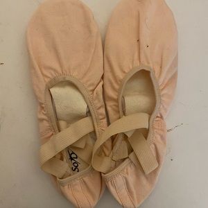Pink ballet slippers
